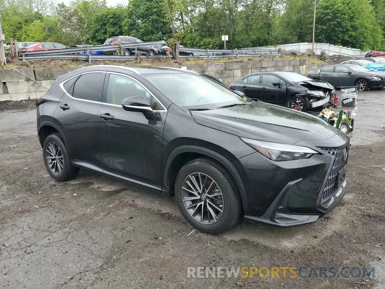 4 Photograph of a damaged car 2T2ADCEZ9NC001870 LEXUS NX 250 2022