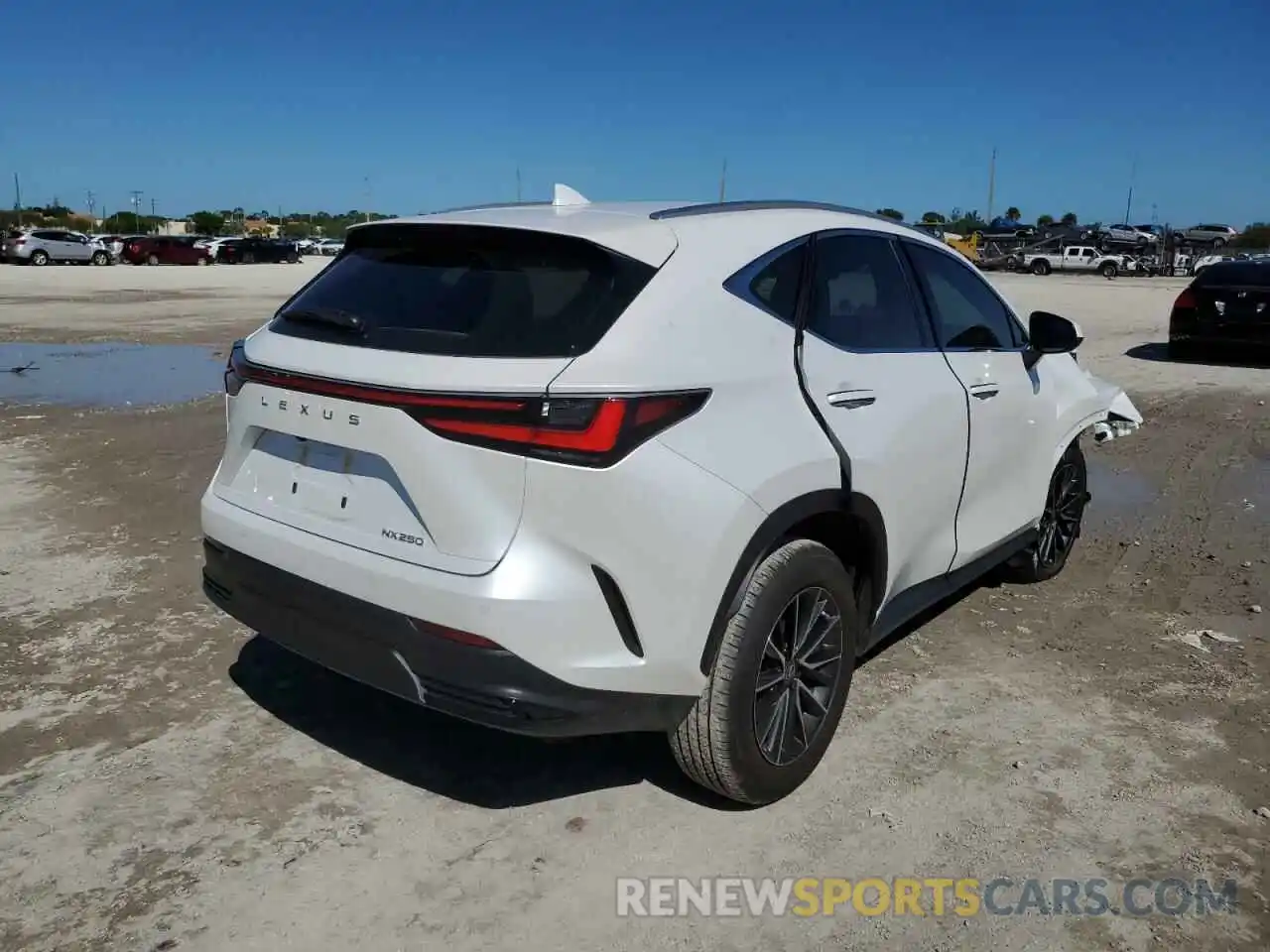 4 Photograph of a damaged car 2T2GDCAZ2NC001502 LEXUS NX 250 2022