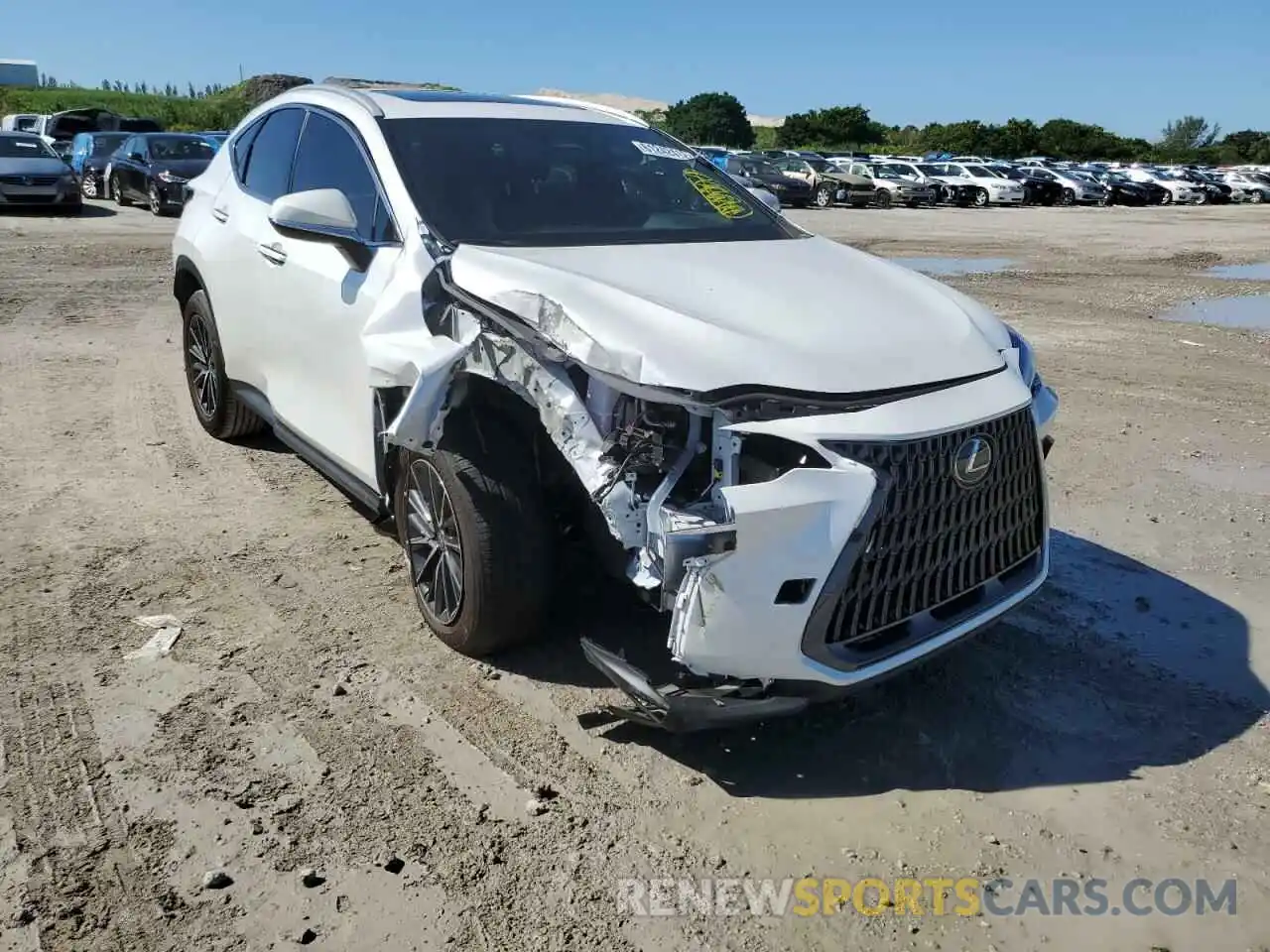 9 Photograph of a damaged car 2T2GDCAZ2NC001502 LEXUS NX 250 2022