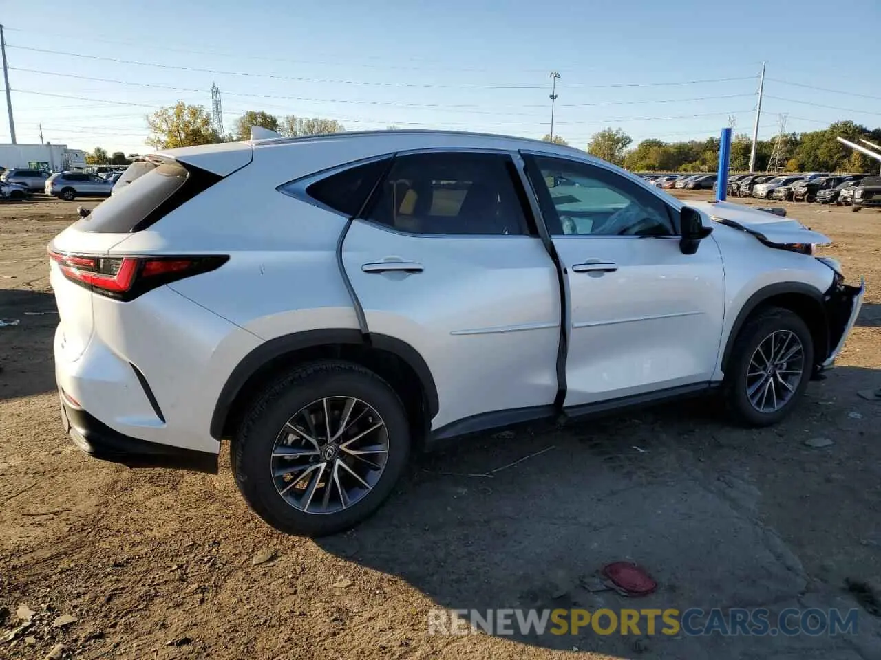 3 Photograph of a damaged car 2T2GDCEZ0NC001511 LEXUS NX 250 2022