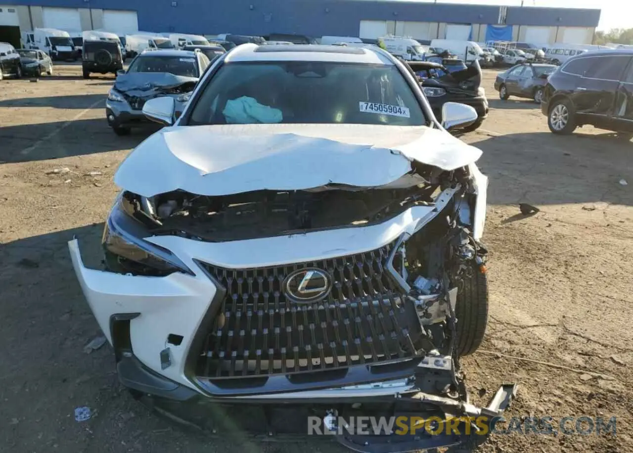 5 Photograph of a damaged car 2T2GDCEZ0NC001511 LEXUS NX 250 2022