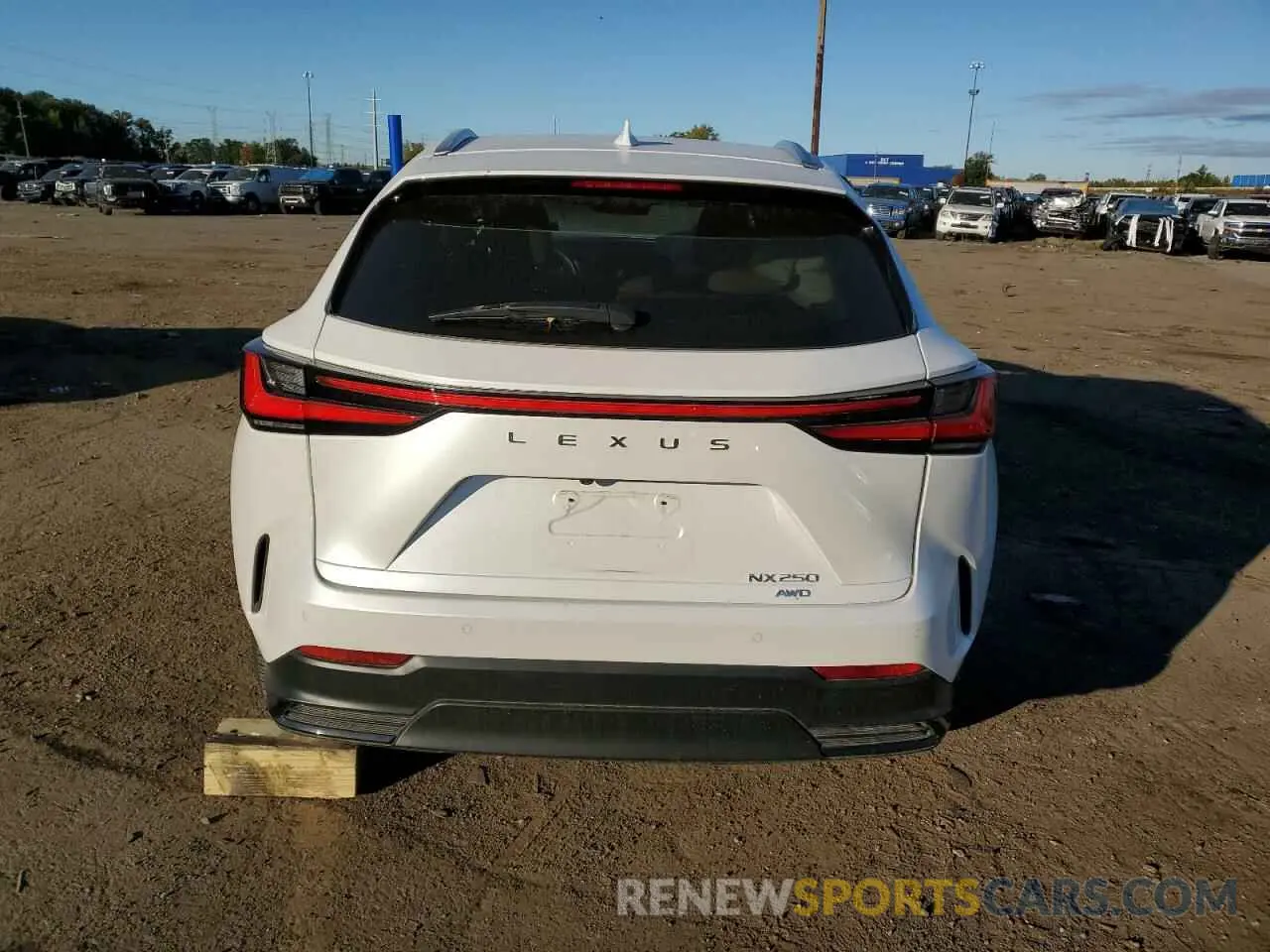 6 Photograph of a damaged car 2T2GDCEZ0NC001511 LEXUS NX 250 2022