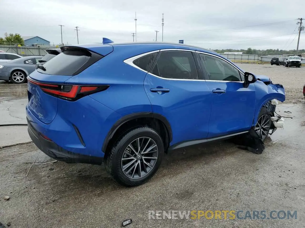 3 Photograph of a damaged car 2T2GDCEZ0NC001699 LEXUS NX 250 2022