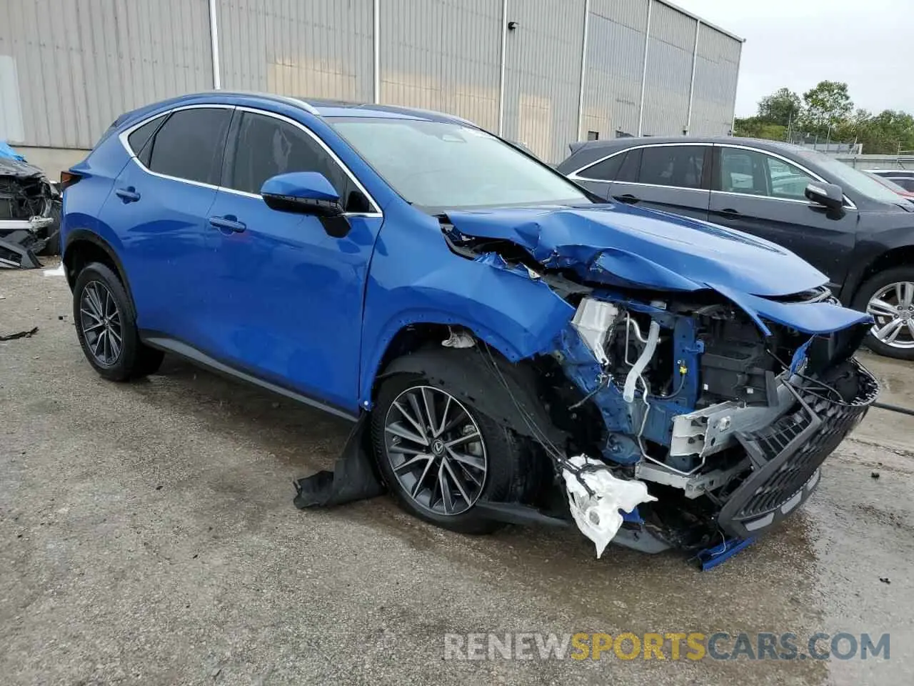 4 Photograph of a damaged car 2T2GDCEZ0NC001699 LEXUS NX 250 2022