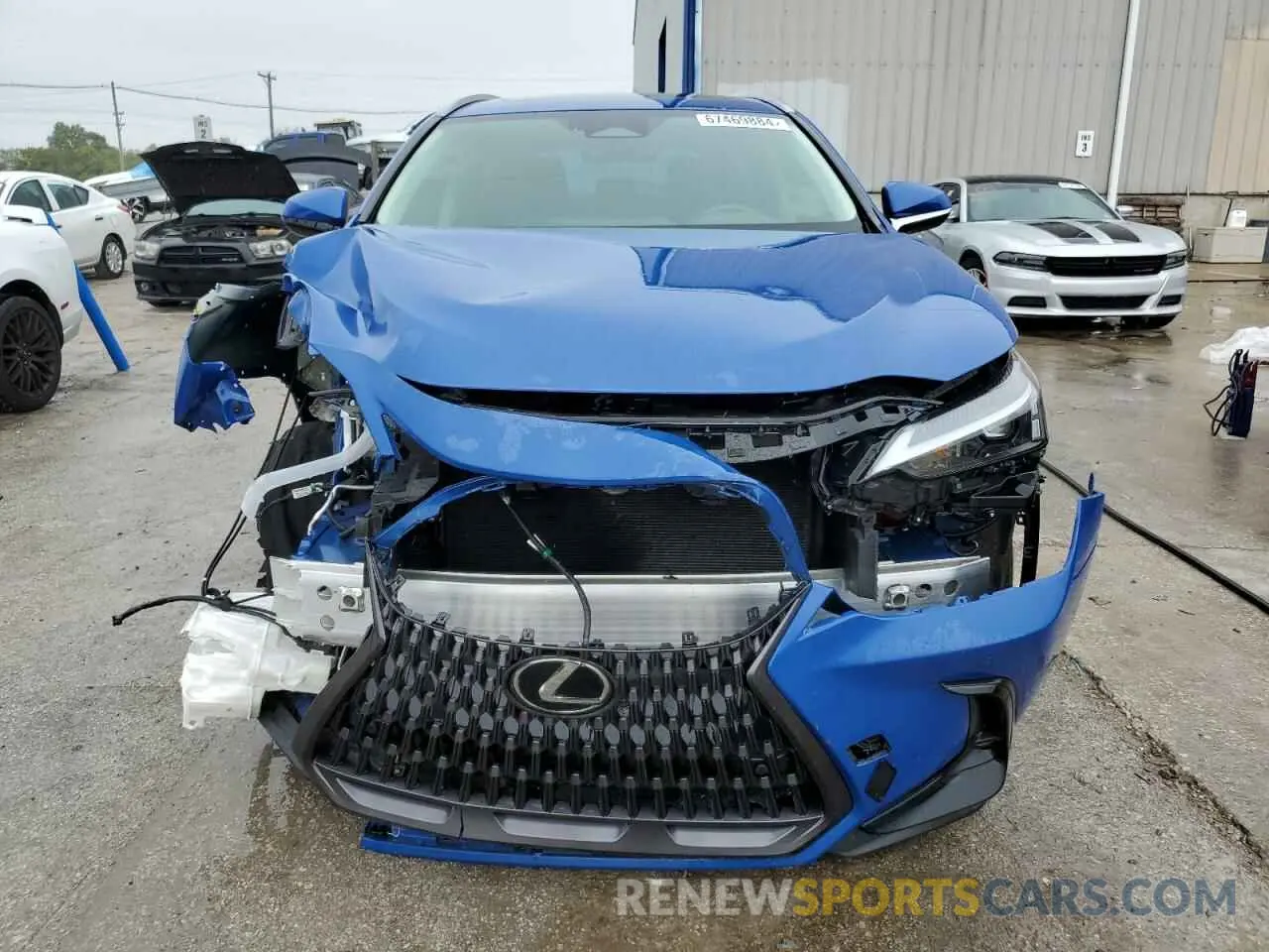 5 Photograph of a damaged car 2T2GDCEZ0NC001699 LEXUS NX 250 2022