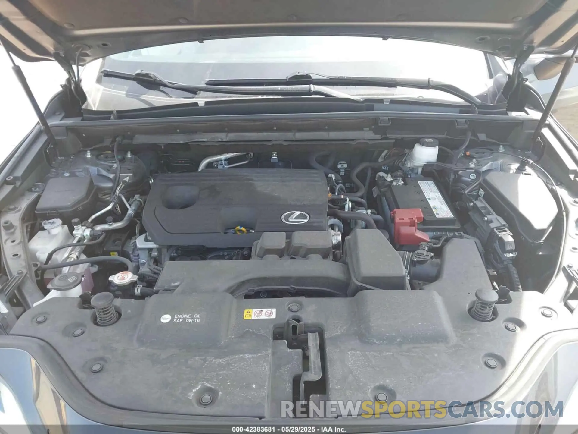 10 Photograph of a damaged car JTJADCAZ3N5001089 LEXUS NX 250 2022