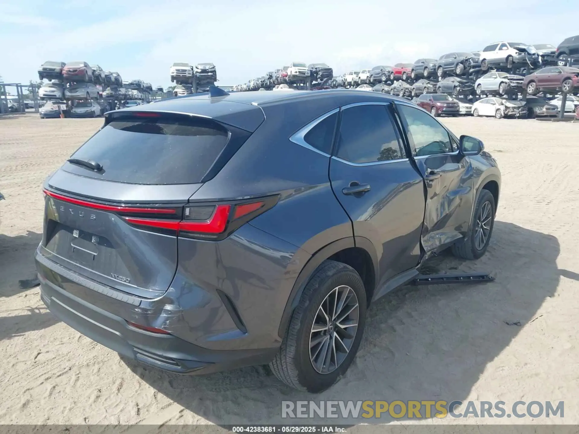 4 Photograph of a damaged car JTJADCAZ3N5001089 LEXUS NX 250 2022