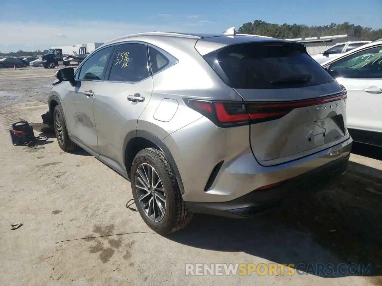 3 Photograph of a damaged car JTJADCAZ4N5001148 LEXUS NX 250 2022