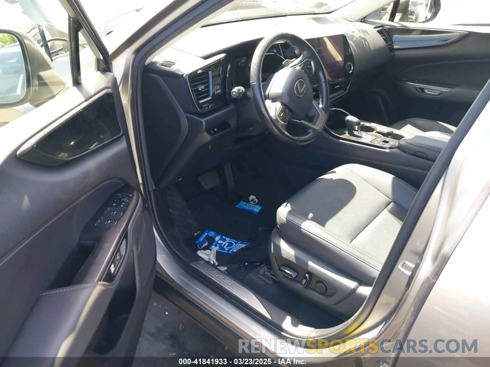 19 Photograph of a damaged car JTJADCEZ9N5000474 LEXUS NX 250 2022