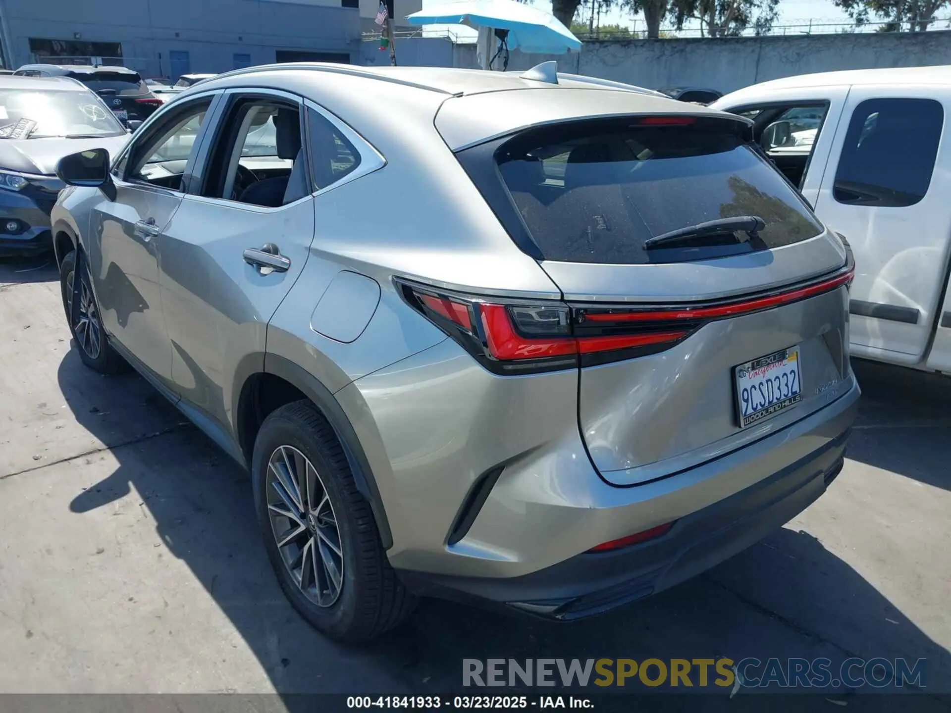 3 Photograph of a damaged car JTJADCEZ9N5000474 LEXUS NX 250 2022