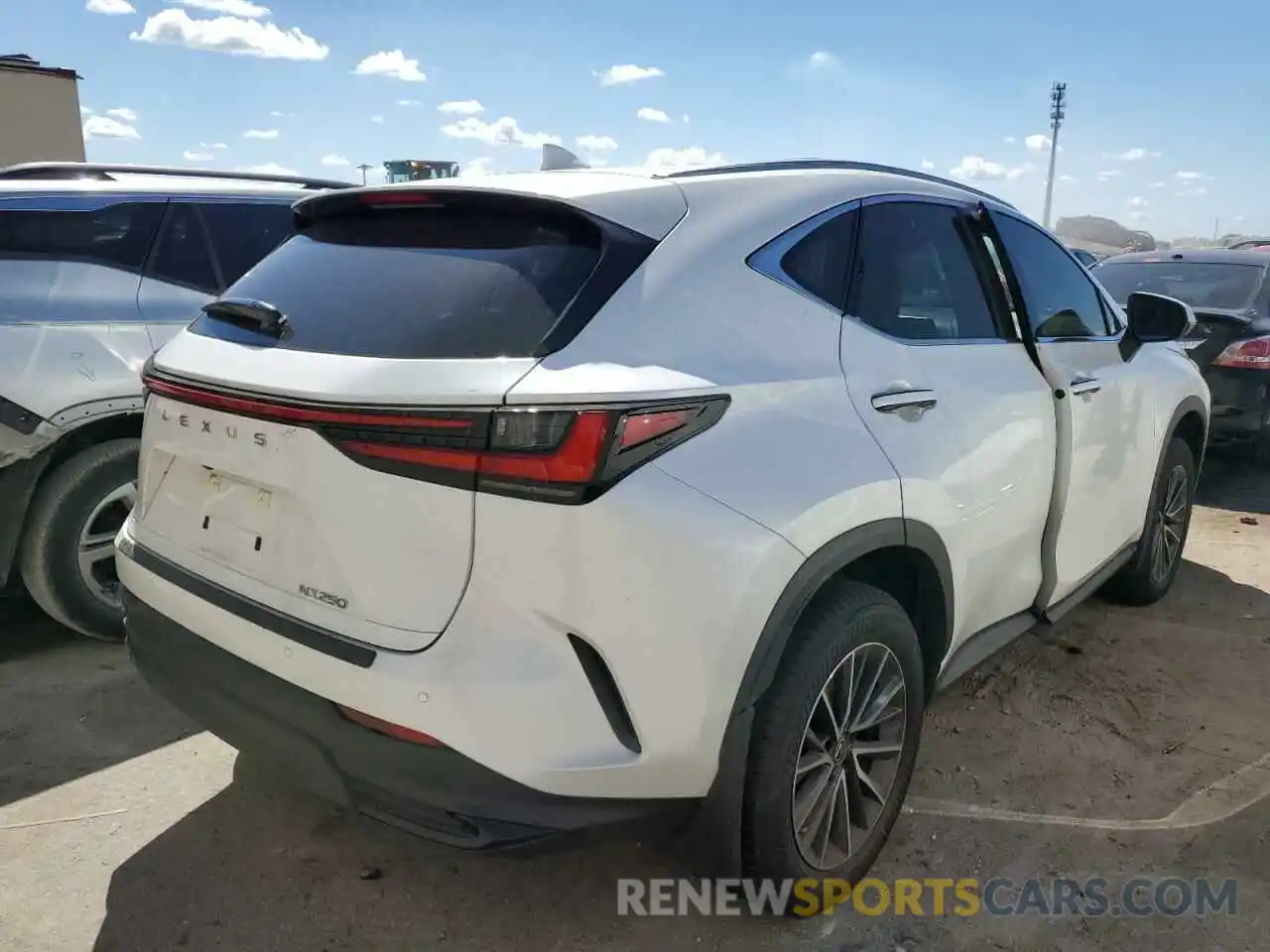 4 Photograph of a damaged car JTJGDCAZ3N5000664 LEXUS NX 250 2022