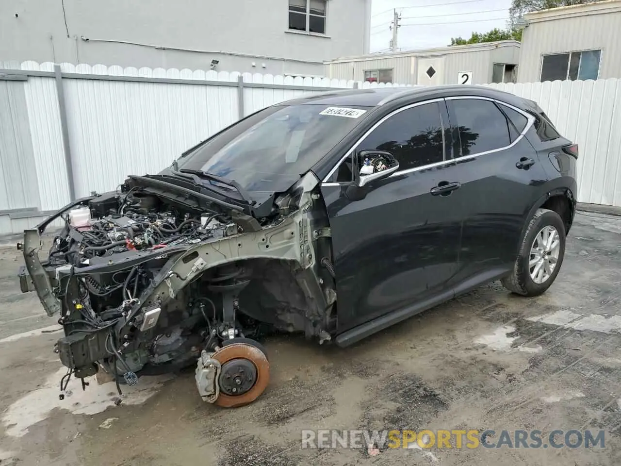 1 Photograph of a damaged car 2T2ADCAZ3PC005485 LEXUS NX 250 2023