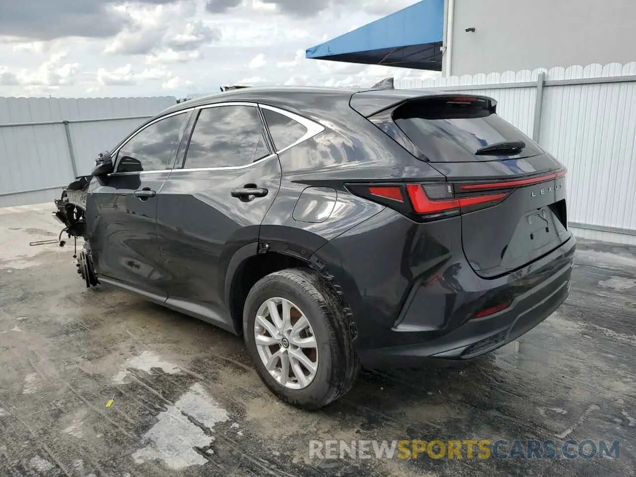 2 Photograph of a damaged car 2T2ADCAZ3PC005485 LEXUS NX 250 2023