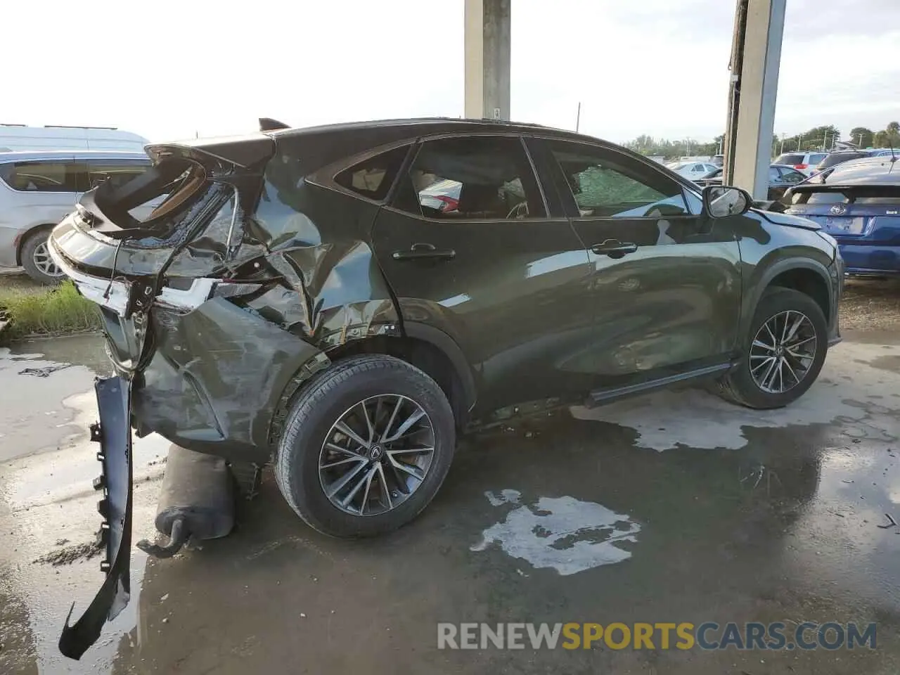 3 Photograph of a damaged car 2T2ADCAZ7PC005036 LEXUS NX 250 2023