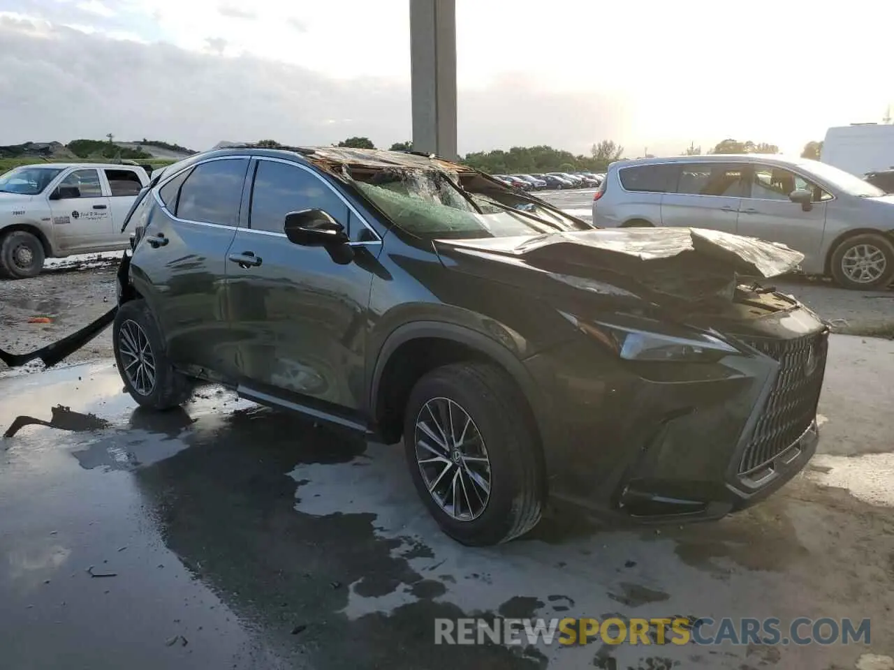 4 Photograph of a damaged car 2T2ADCAZ7PC005036 LEXUS NX 250 2023