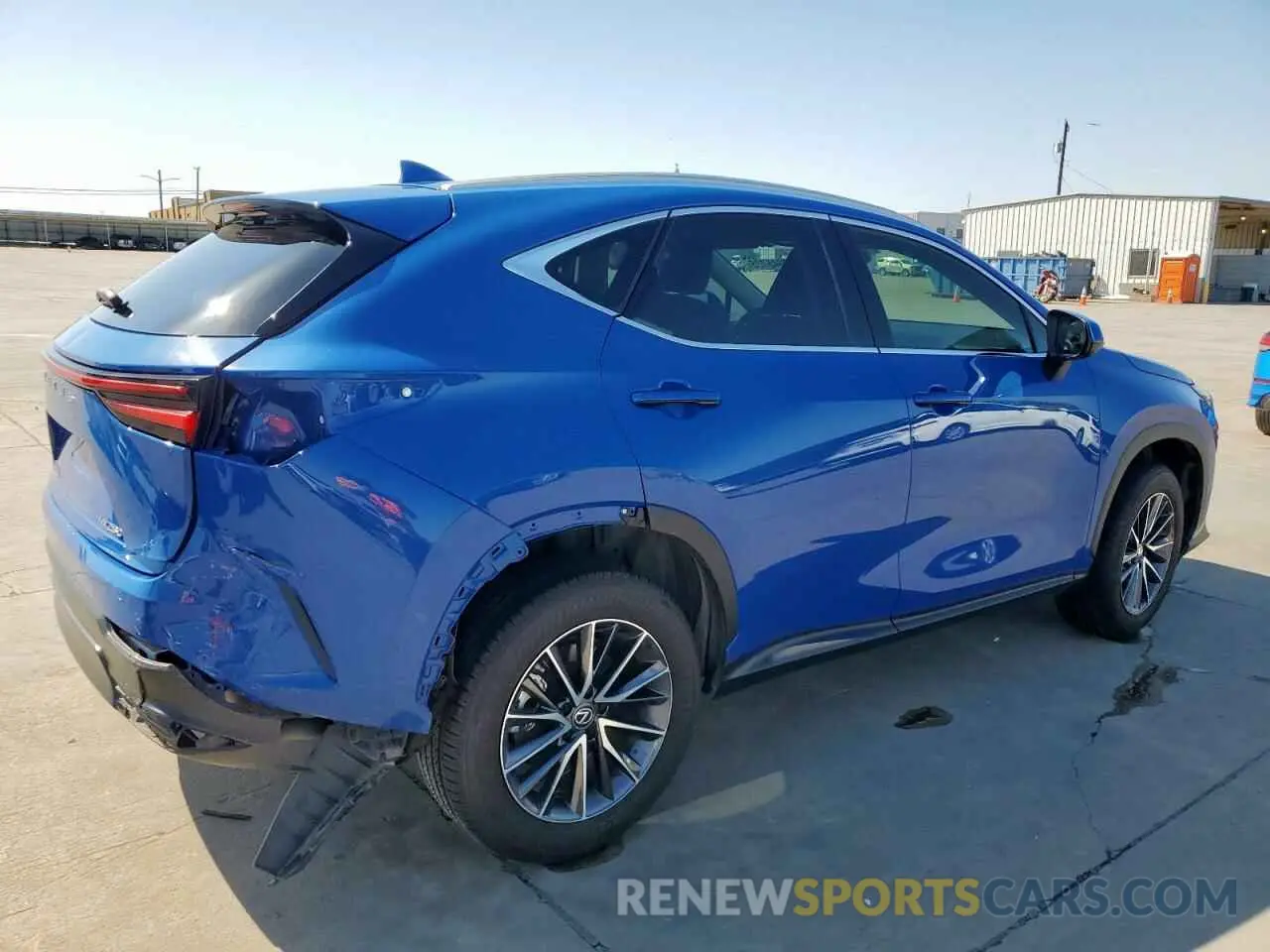 3 Photograph of a damaged car 2T2ADCAZ8PC004347 LEXUS NX 250 2023