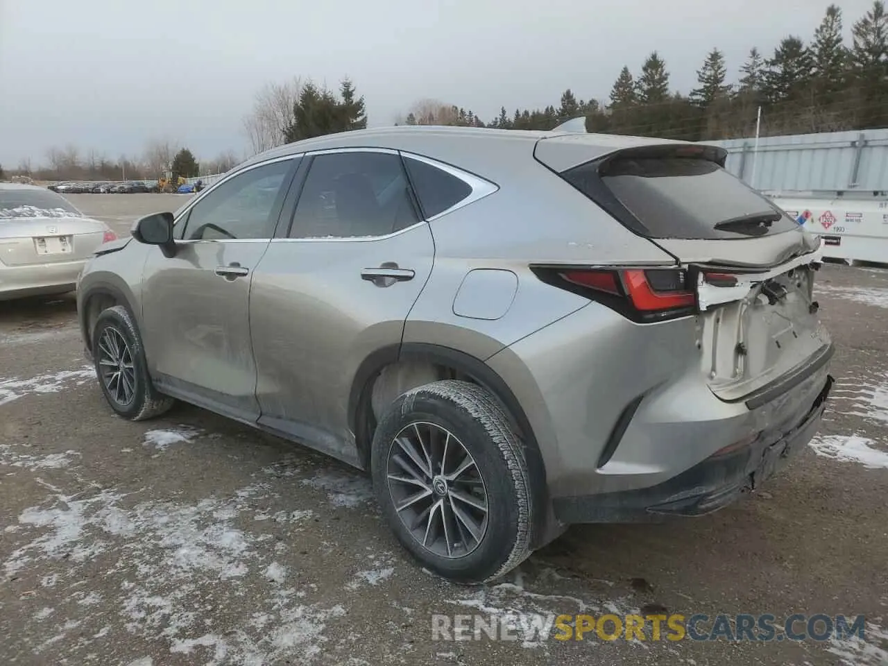 2 Photograph of a damaged car 2T2ADCEZ7PC003135 LEXUS NX 250 2023