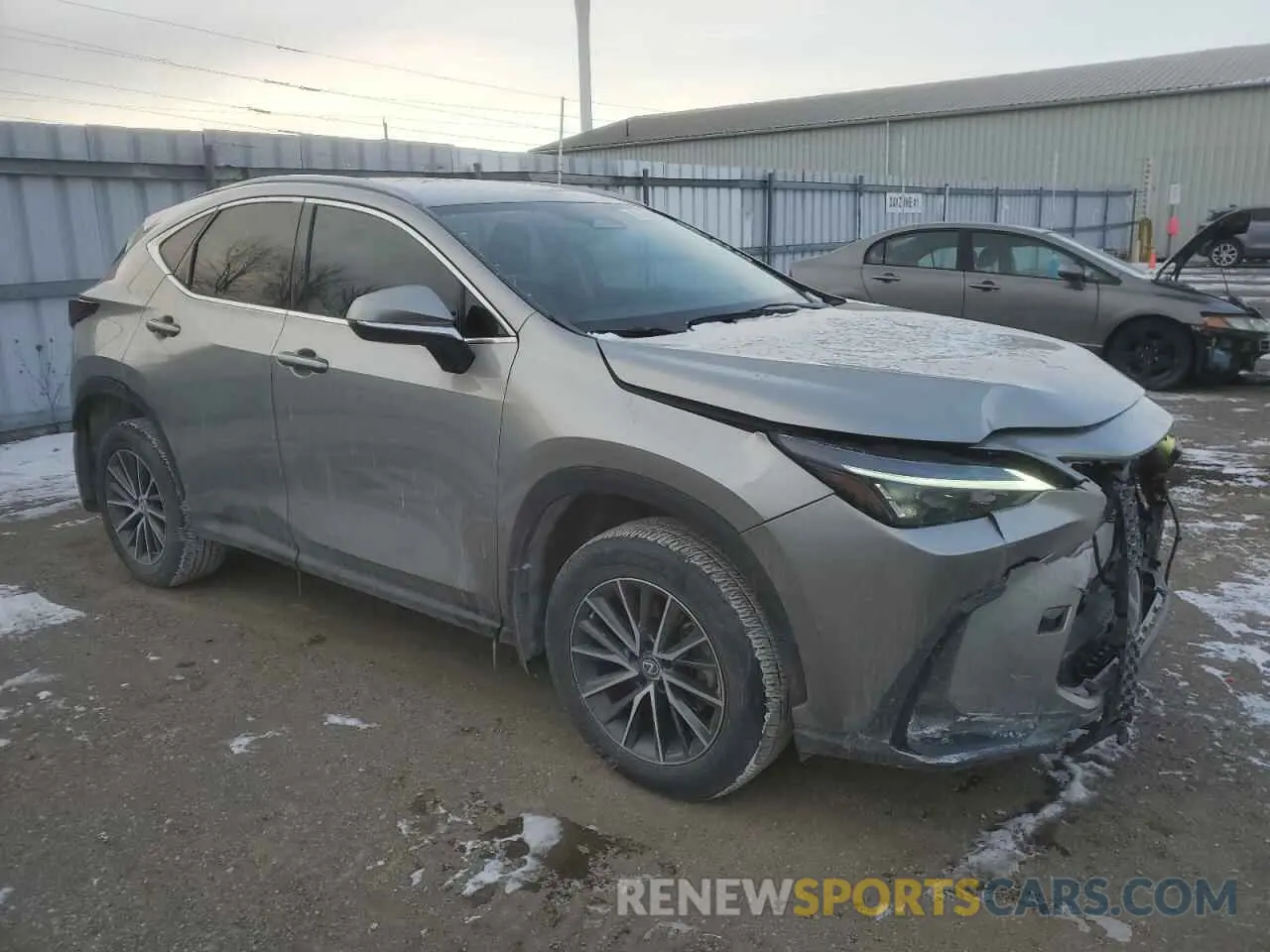 4 Photograph of a damaged car 2T2ADCEZ7PC003135 LEXUS NX 250 2023