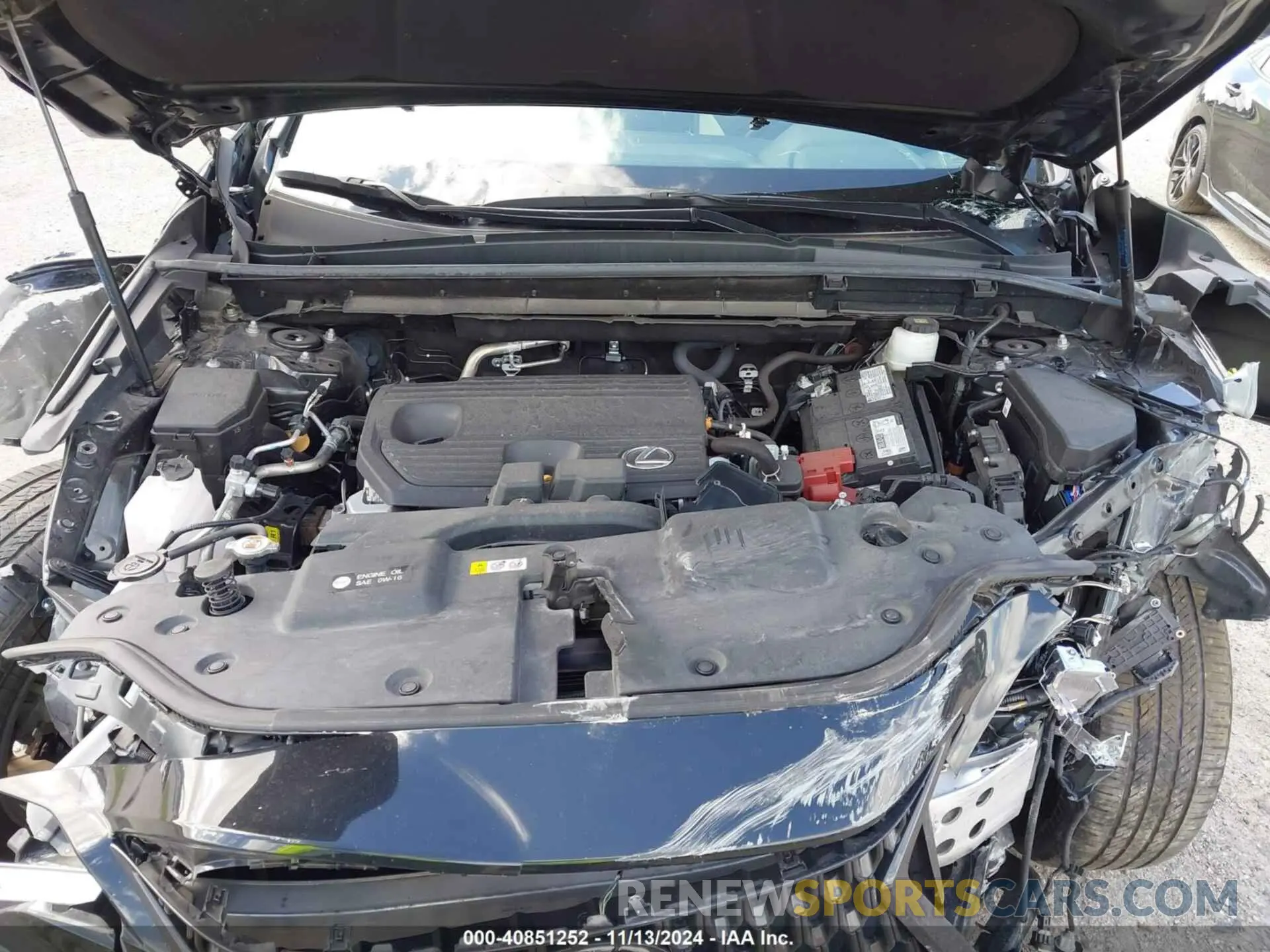 10 Photograph of a damaged car 2T2GDCAZ1PC004328 LEXUS NX 250 2023
