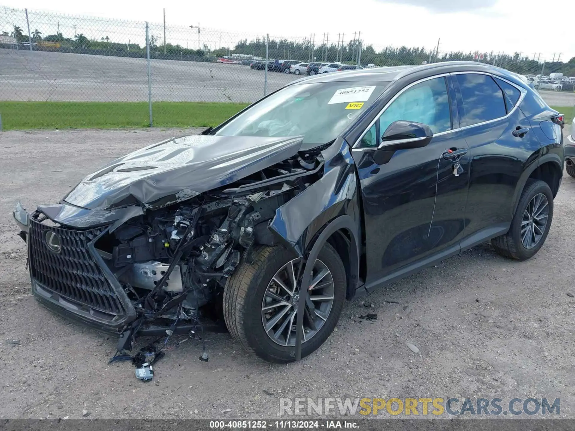 2 Photograph of a damaged car 2T2GDCAZ1PC004328 LEXUS NX 250 2023