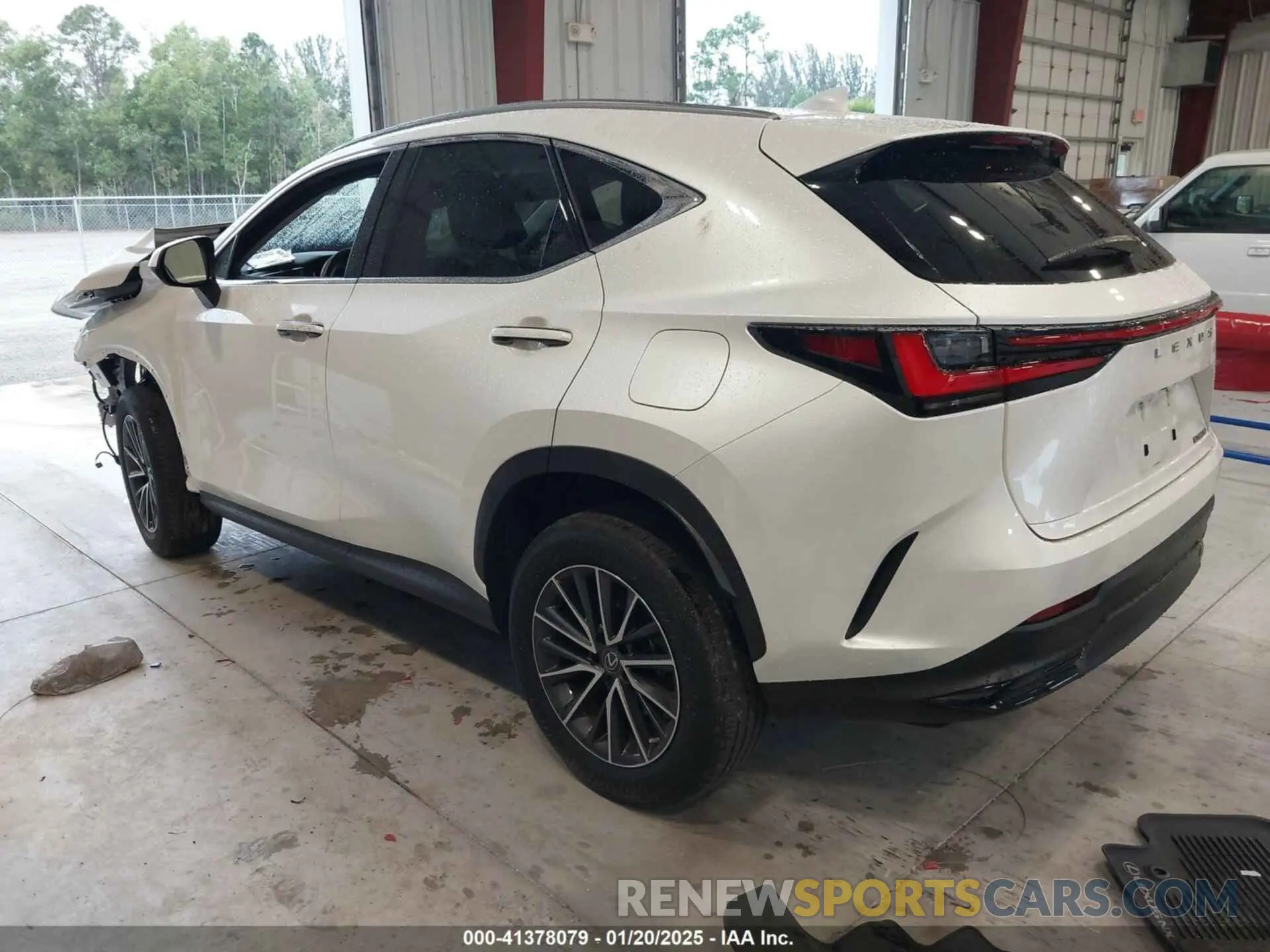 3 Photograph of a damaged car JTJADCAZ4P2006757 LEXUS NX 250 2023