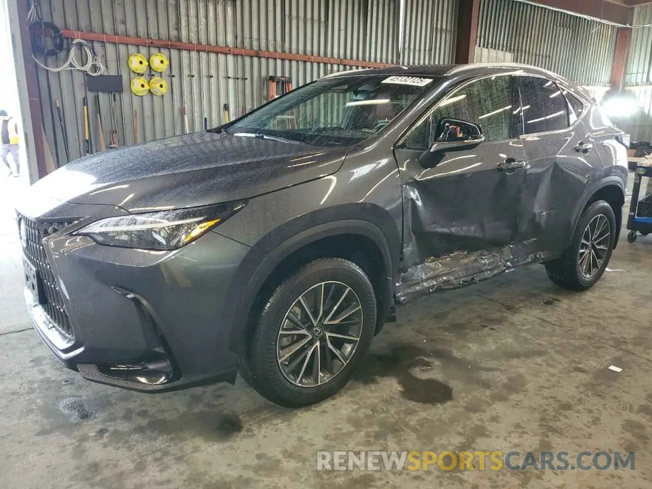 1 Photograph of a damaged car JTJADCAZ5P5013411 LEXUS NX 250 2023