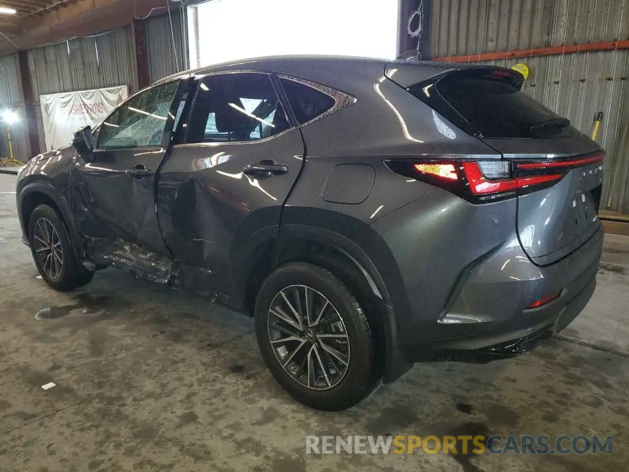2 Photograph of a damaged car JTJADCAZ5P5013411 LEXUS NX 250 2023