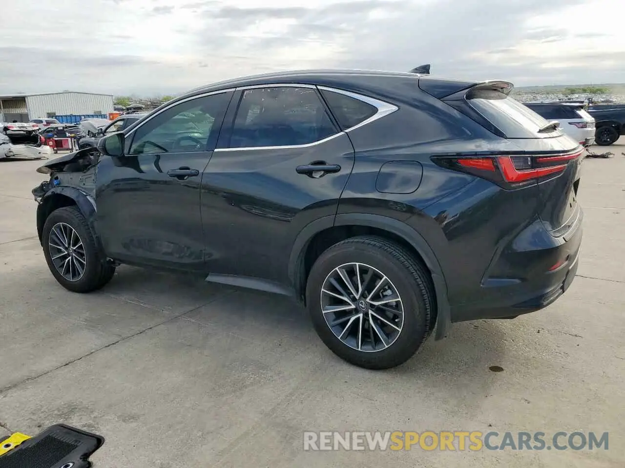 2 Photograph of a damaged car JTJADCAZXP2006374 LEXUS NX 250 2023