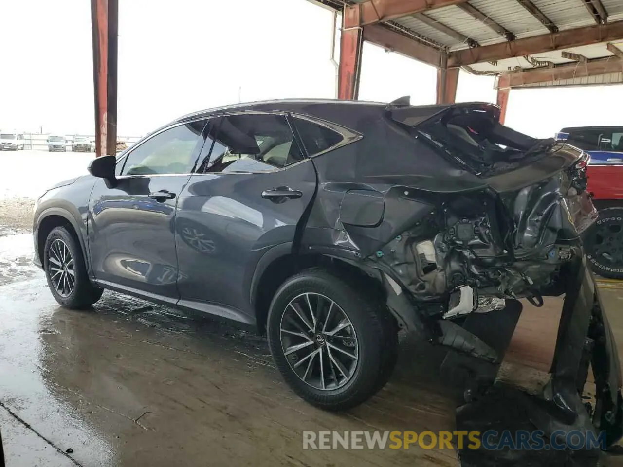 2 Photograph of a damaged car JTJGDCAZ7P5012321 LEXUS NX 250 2023