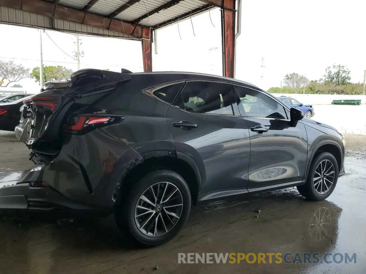 3 Photograph of a damaged car JTJGDCAZ7P5012321 LEXUS NX 250 2023