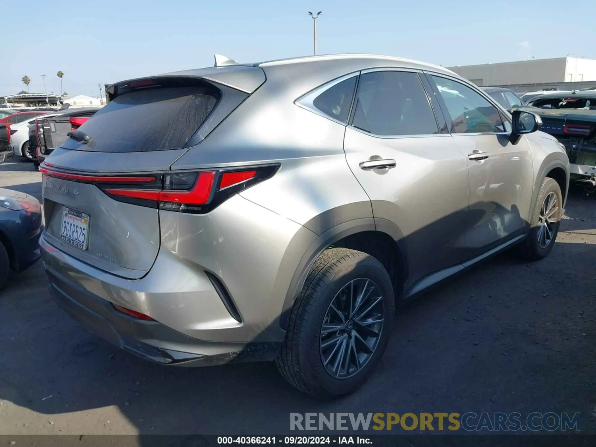 4 Photograph of a damaged car 2T2ADCAZ1RC007027 LEXUS NX 250 2024