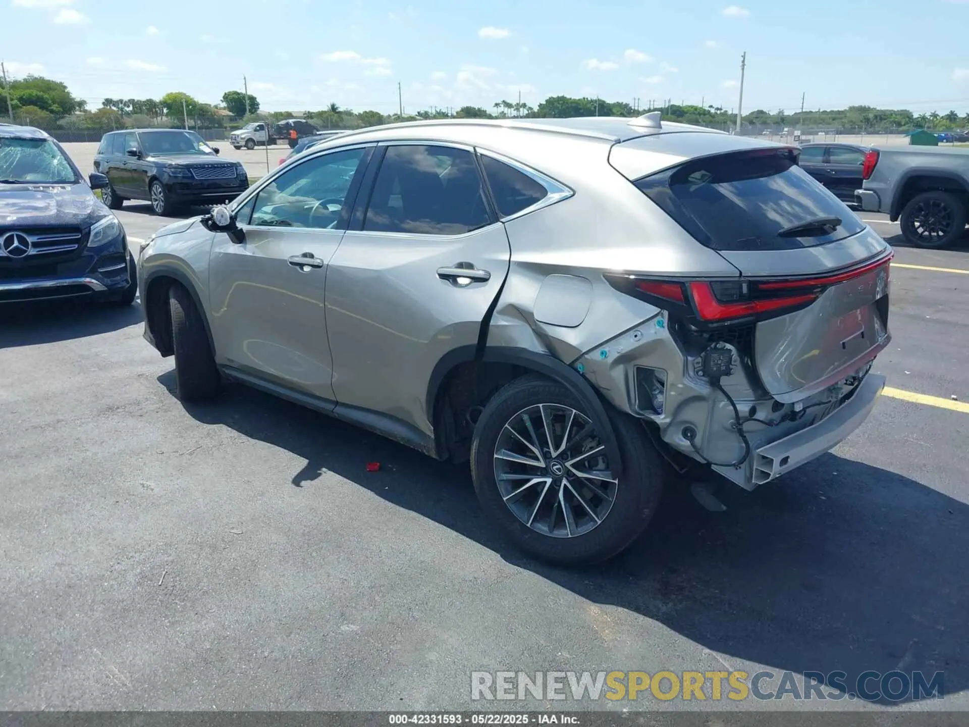 3 Photograph of a damaged car 2T2ADCAZ3RC009989 LEXUS NX 250 2024