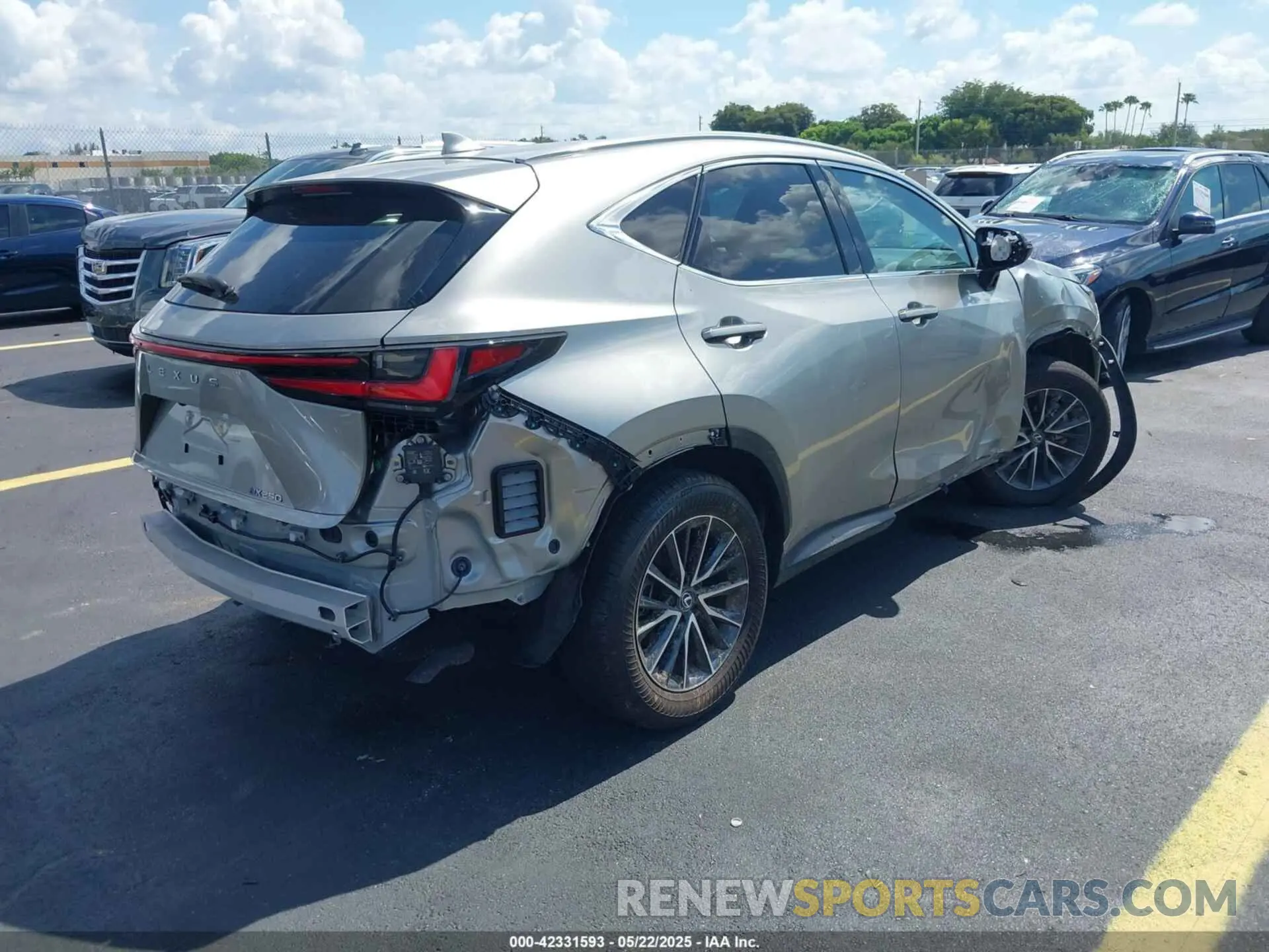 4 Photograph of a damaged car 2T2ADCAZ3RC009989 LEXUS NX 250 2024