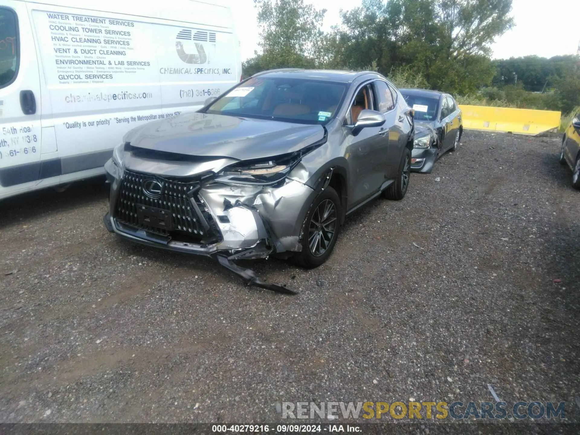 2 Photograph of a damaged car 2T2ADCAZ5RC007175 LEXUS NX 250 2024