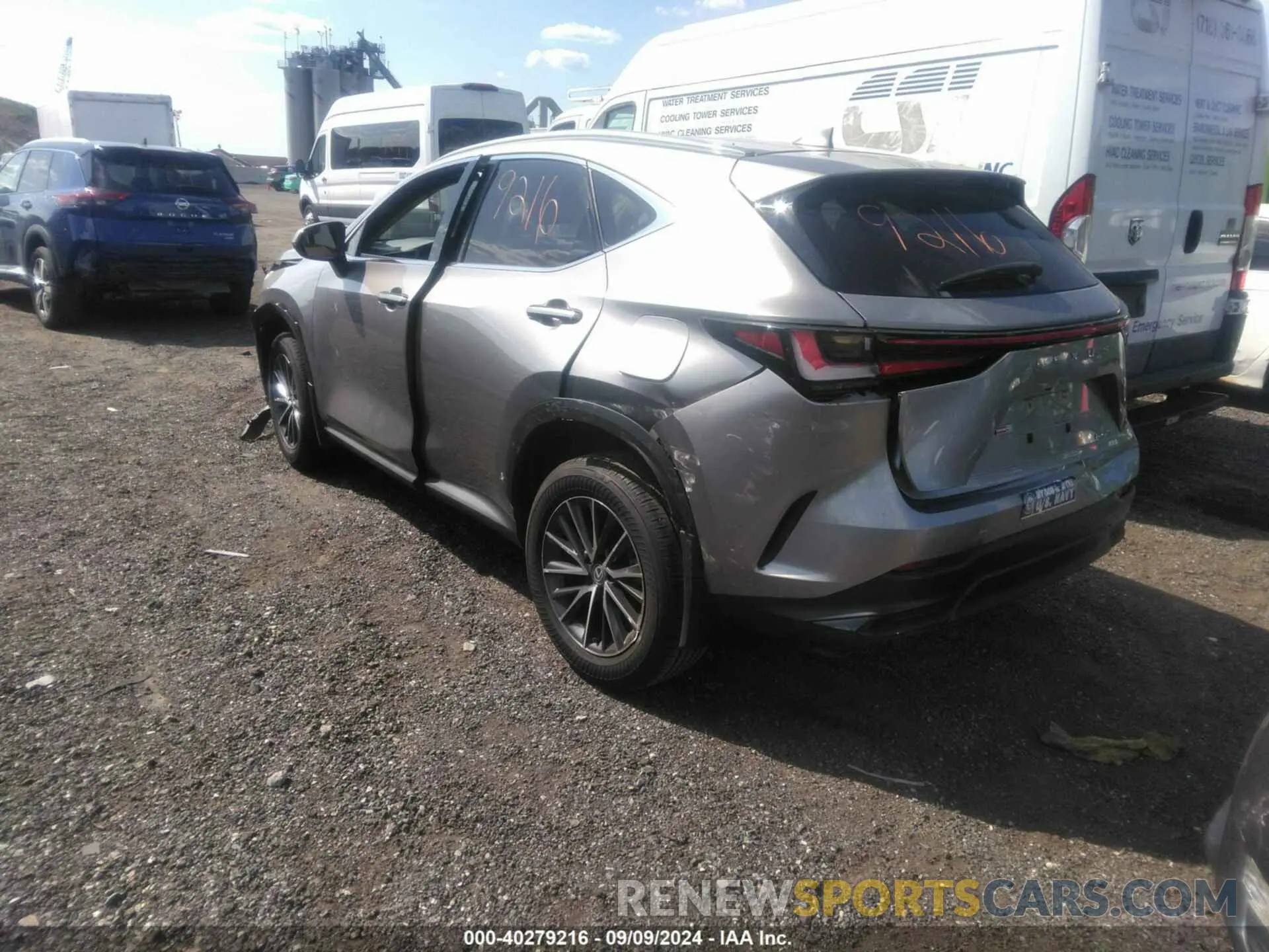 3 Photograph of a damaged car 2T2ADCAZ5RC007175 LEXUS NX 250 2024