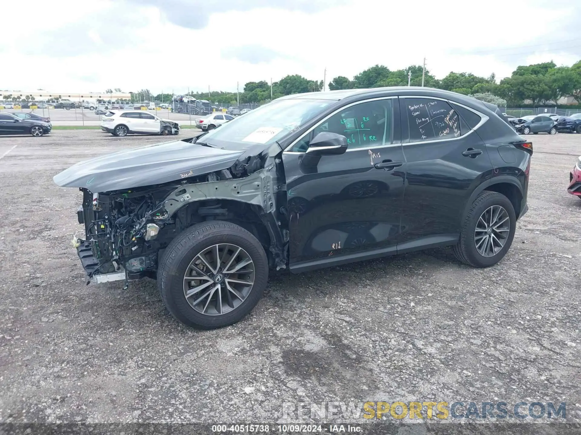 2 Photograph of a damaged car 2T2ADCAZ7RC011549 LEXUS NX 250 2024