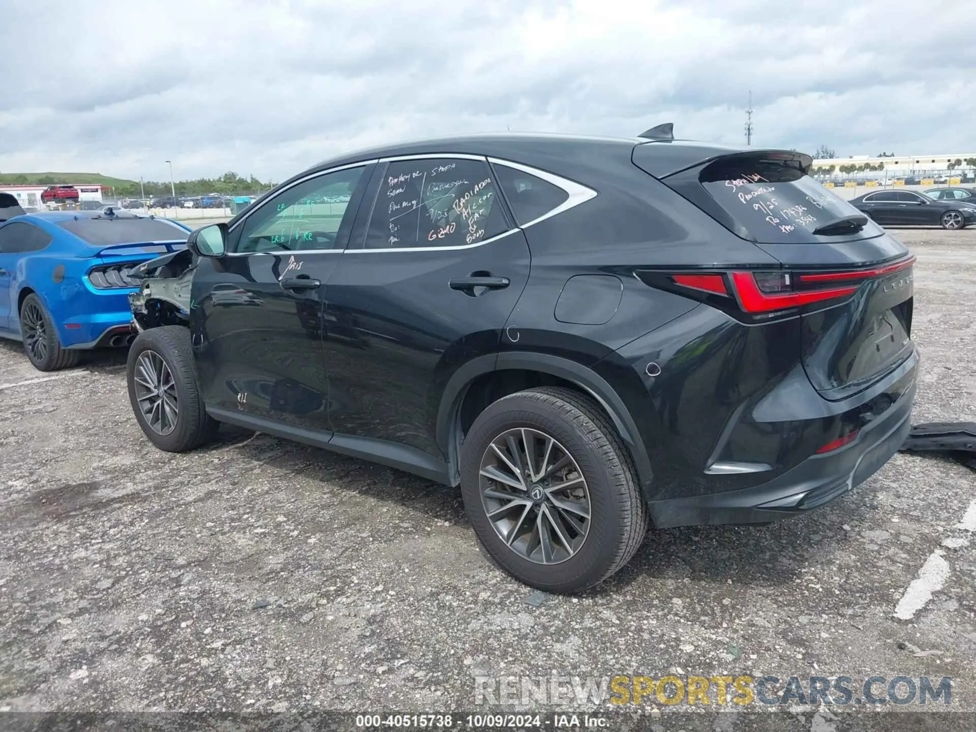 3 Photograph of a damaged car 2T2ADCAZ7RC011549 LEXUS NX 250 2024