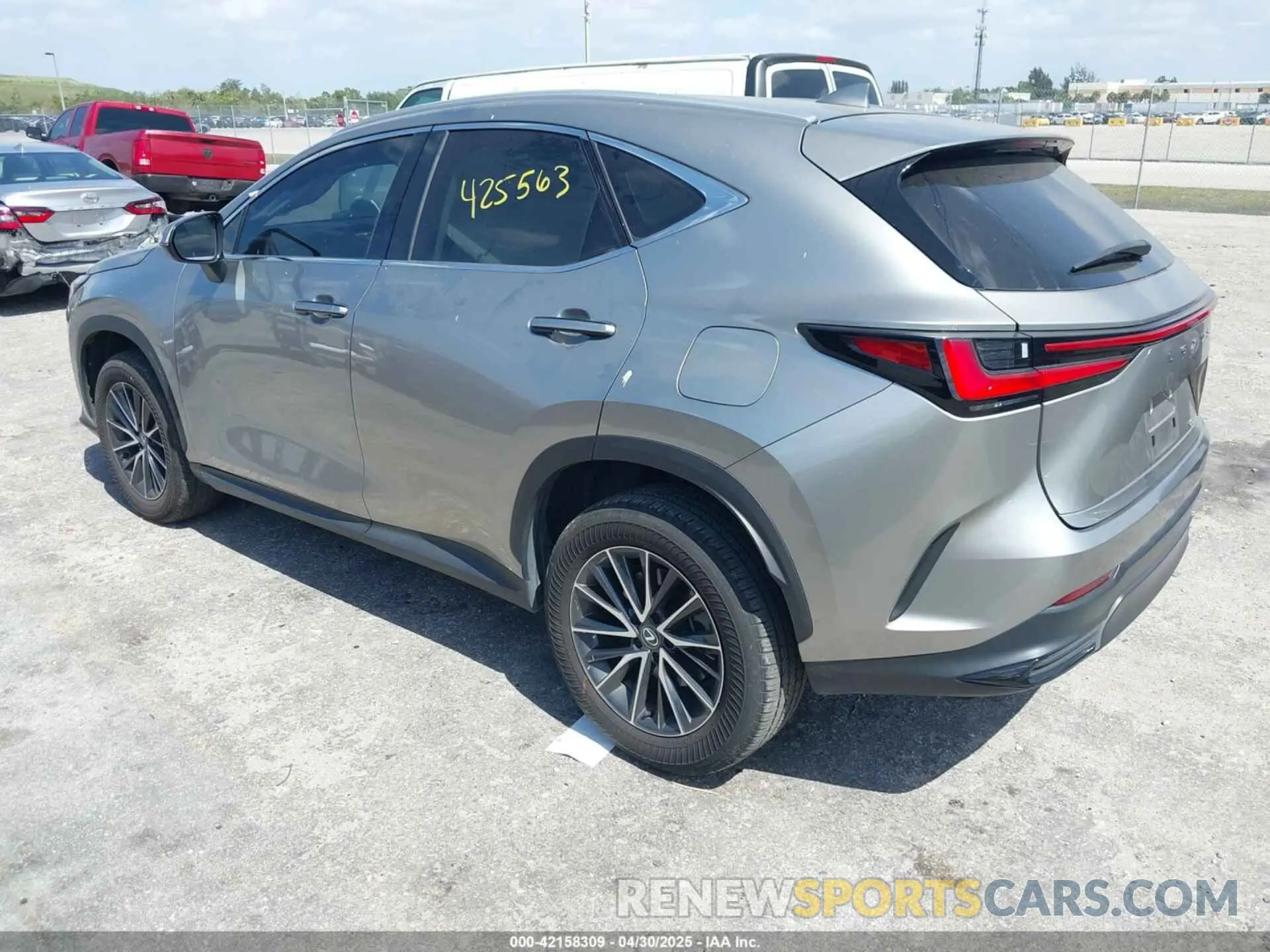 3 Photograph of a damaged car 2T2ADCAZ9RC009348 LEXUS NX 250 2024