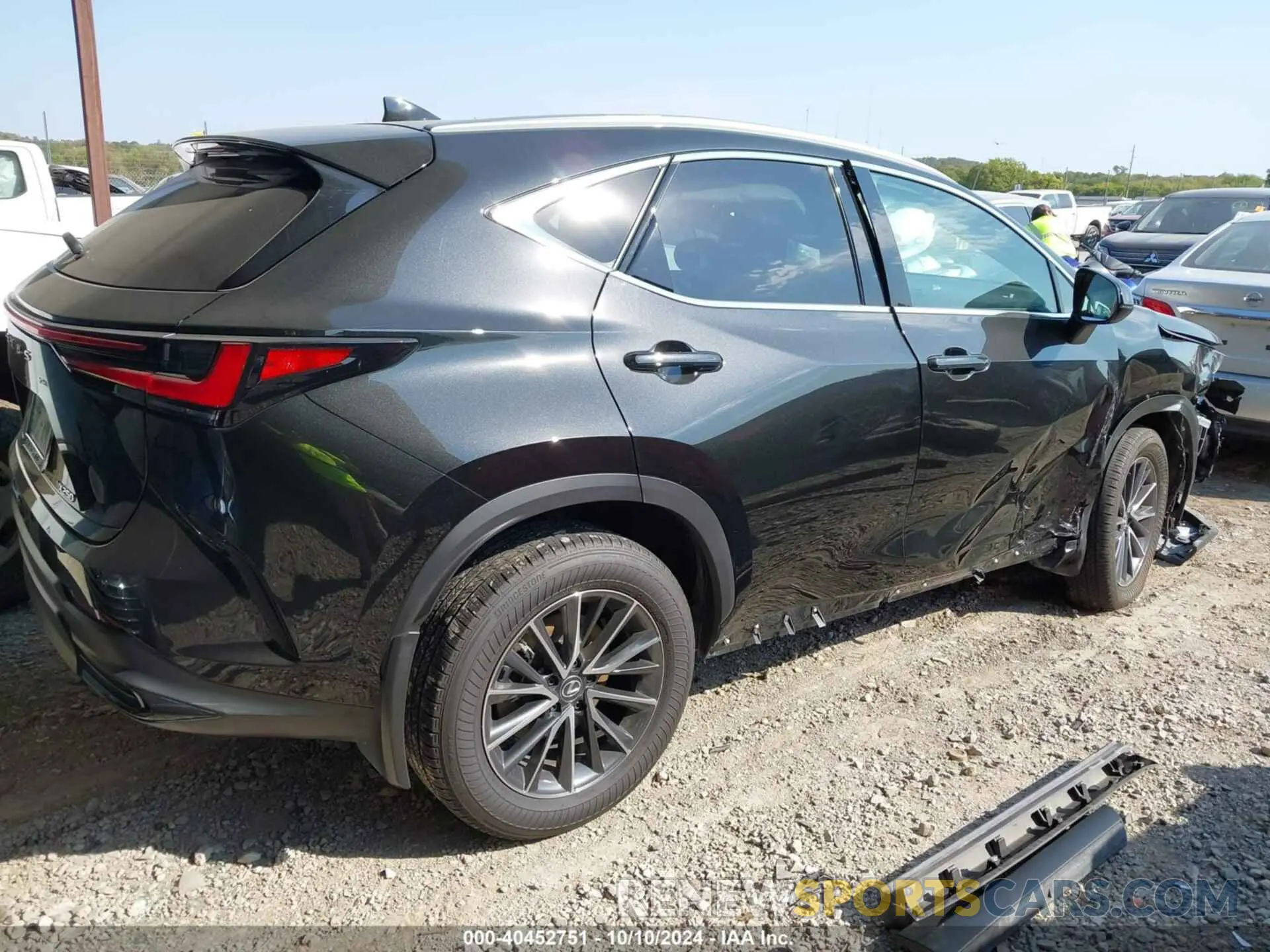 4 Photograph of a damaged car 2T2GDCAZ0RC008244 LEXUS NX 250 2024