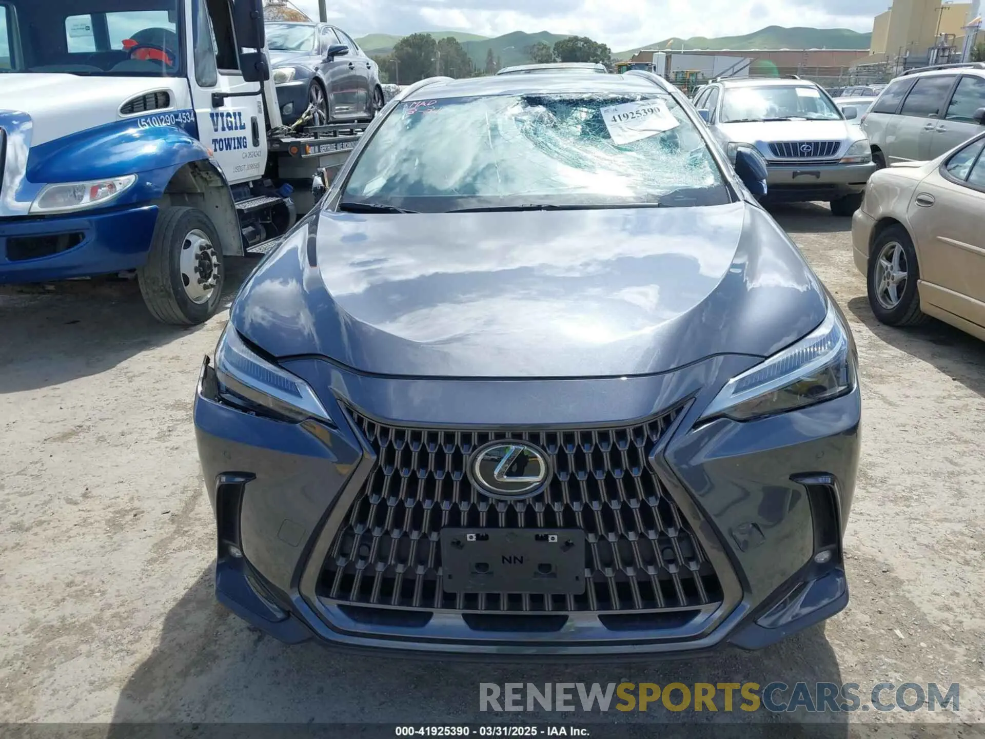 11 Photograph of a damaged car 2T2GDCAZ4RC006643 LEXUS NX 250 2024