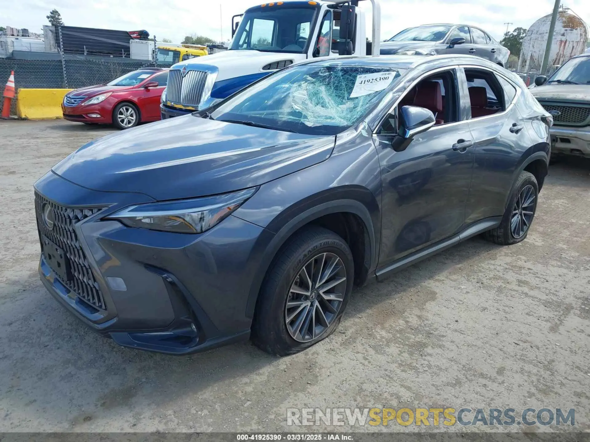 2 Photograph of a damaged car 2T2GDCAZ4RC006643 LEXUS NX 250 2024