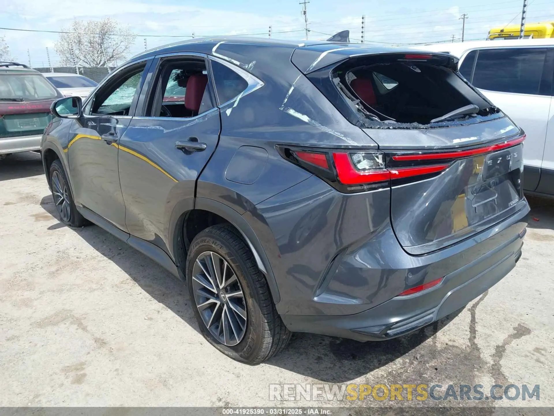 3 Photograph of a damaged car 2T2GDCAZ4RC006643 LEXUS NX 250 2024