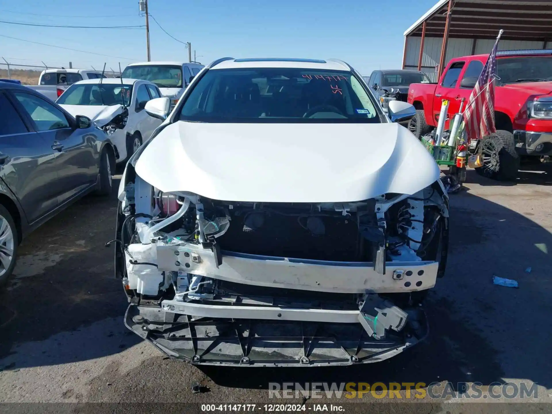 13 Photograph of a damaged car 2T2GDCAZ5RC014945 LEXUS NX 250 2024