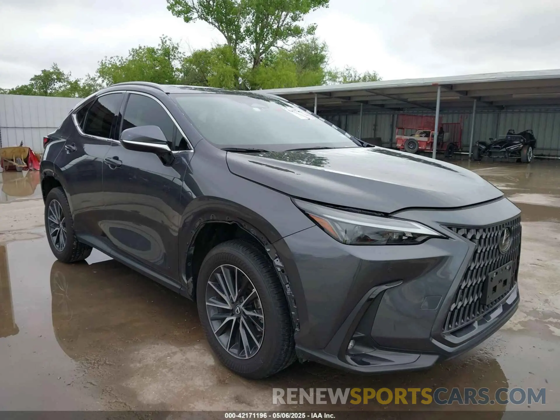 1 Photograph of a damaged car 2T2GDCAZ7RC015465 LEXUS NX 250 2024