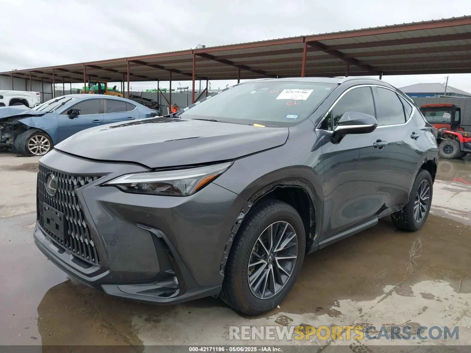 2 Photograph of a damaged car 2T2GDCAZ7RC015465 LEXUS NX 250 2024