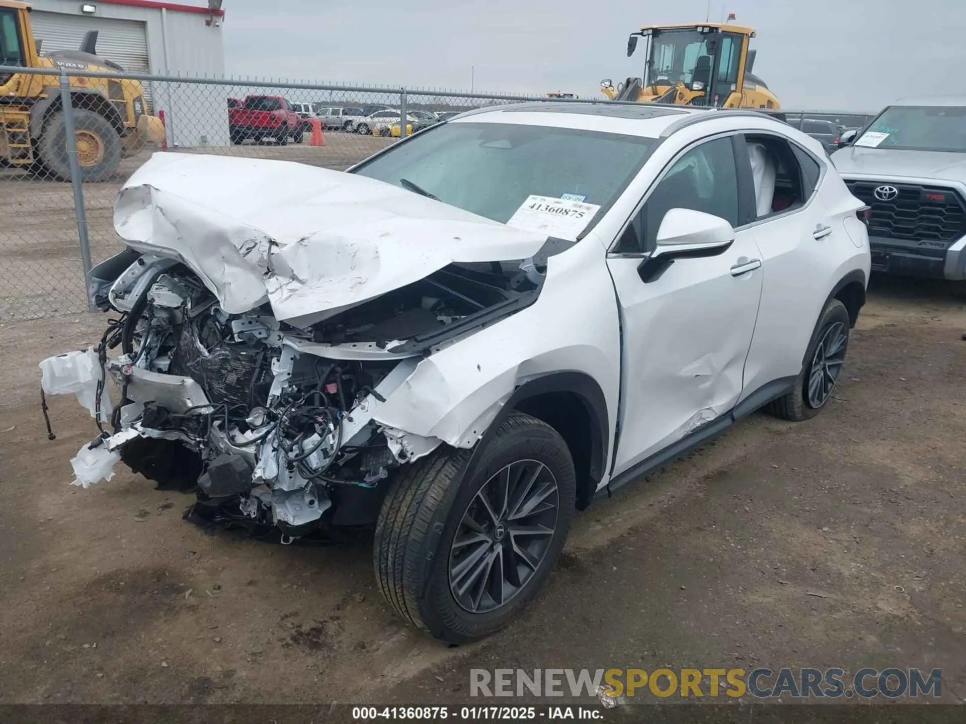2 Photograph of a damaged car 2T2GDCAZXRC015315 LEXUS NX 250 2024