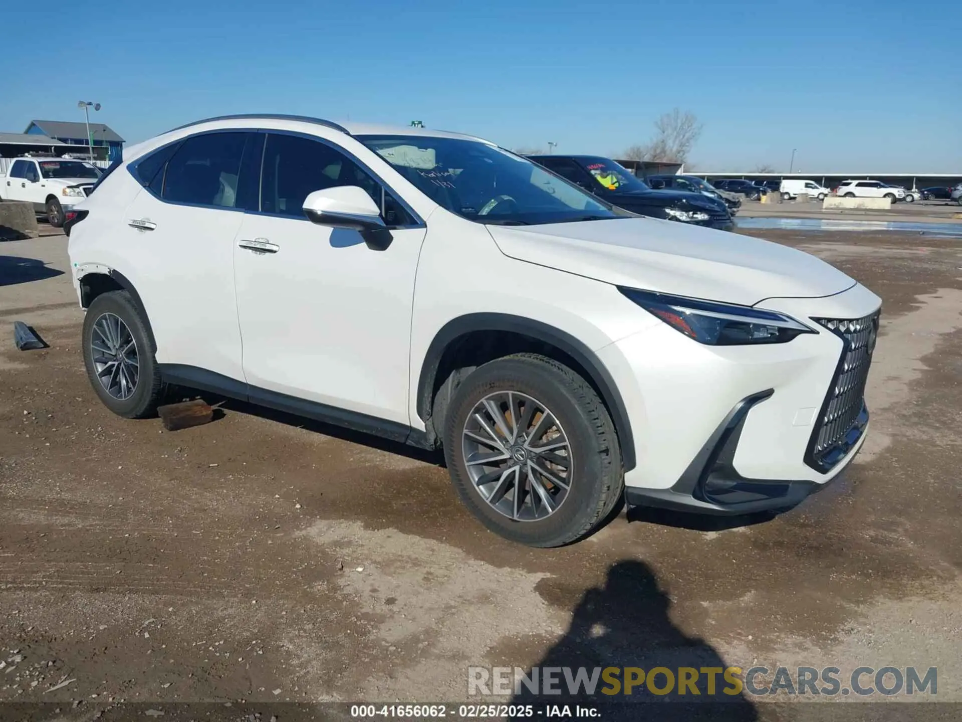 1 Photograph of a damaged car JTJADCAZ1R5013683 LEXUS NX 250 2024