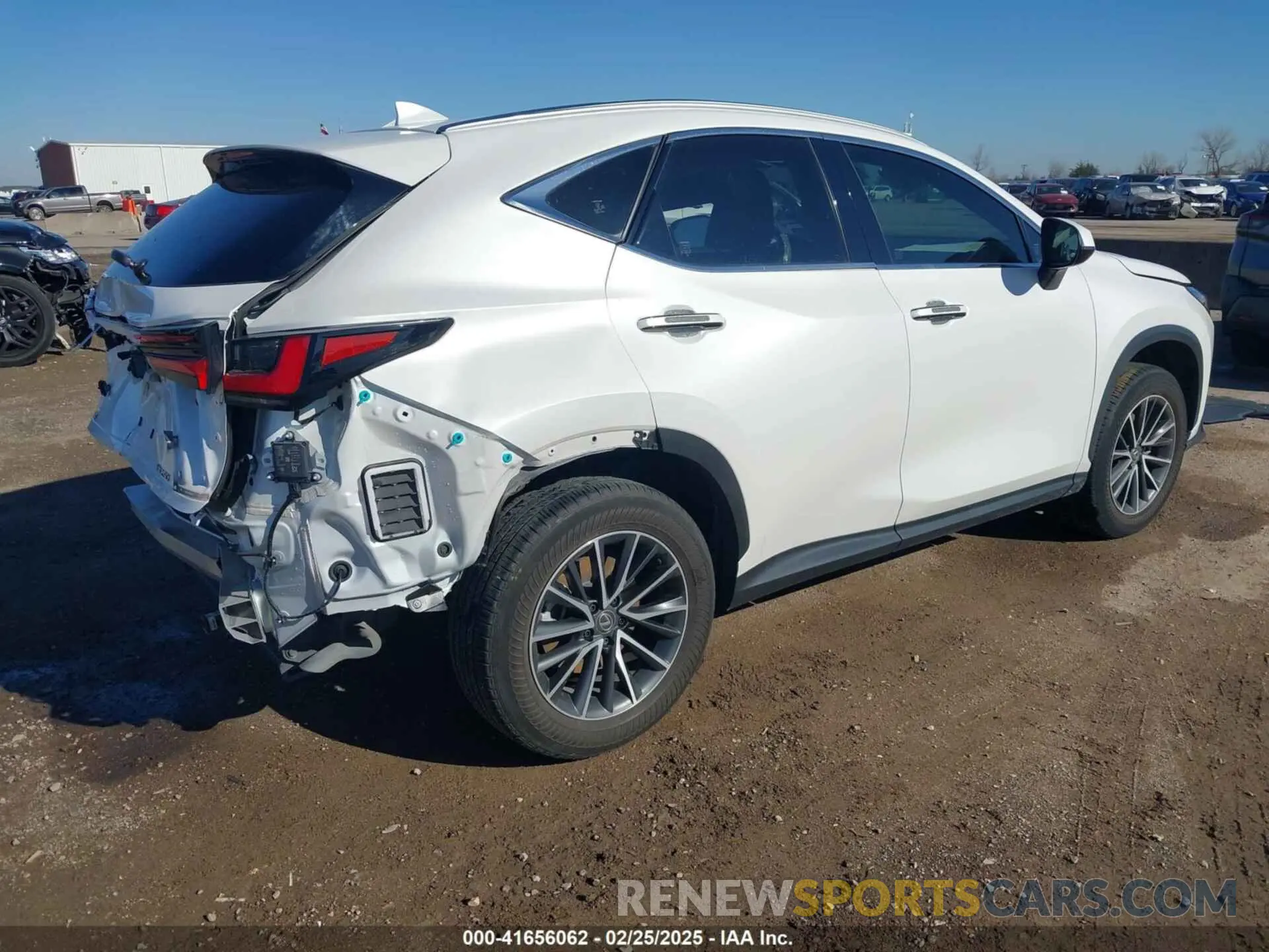 4 Photograph of a damaged car JTJADCAZ1R5013683 LEXUS NX 250 2024