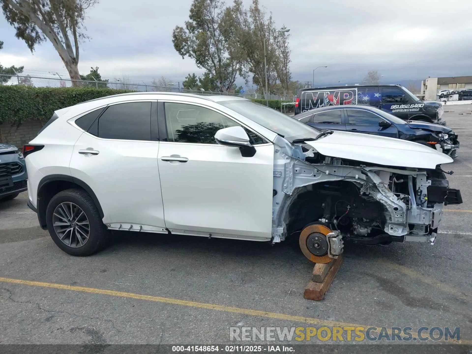 14 Photograph of a damaged car JTJADCAZ4R2013677 LEXUS NX 250 2024