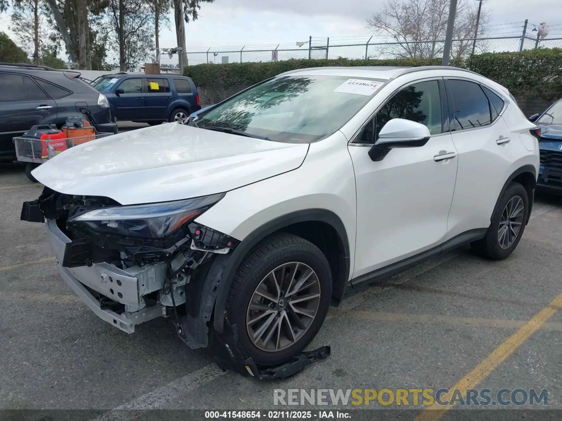 2 Photograph of a damaged car JTJADCAZ4R2013677 LEXUS NX 250 2024